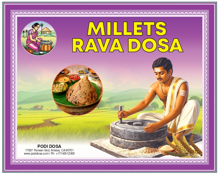 MILLETS RAVA DOSA BATTER