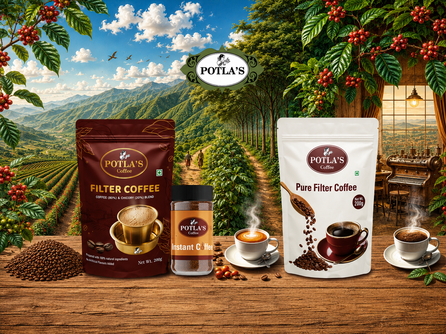Potla's Coffee