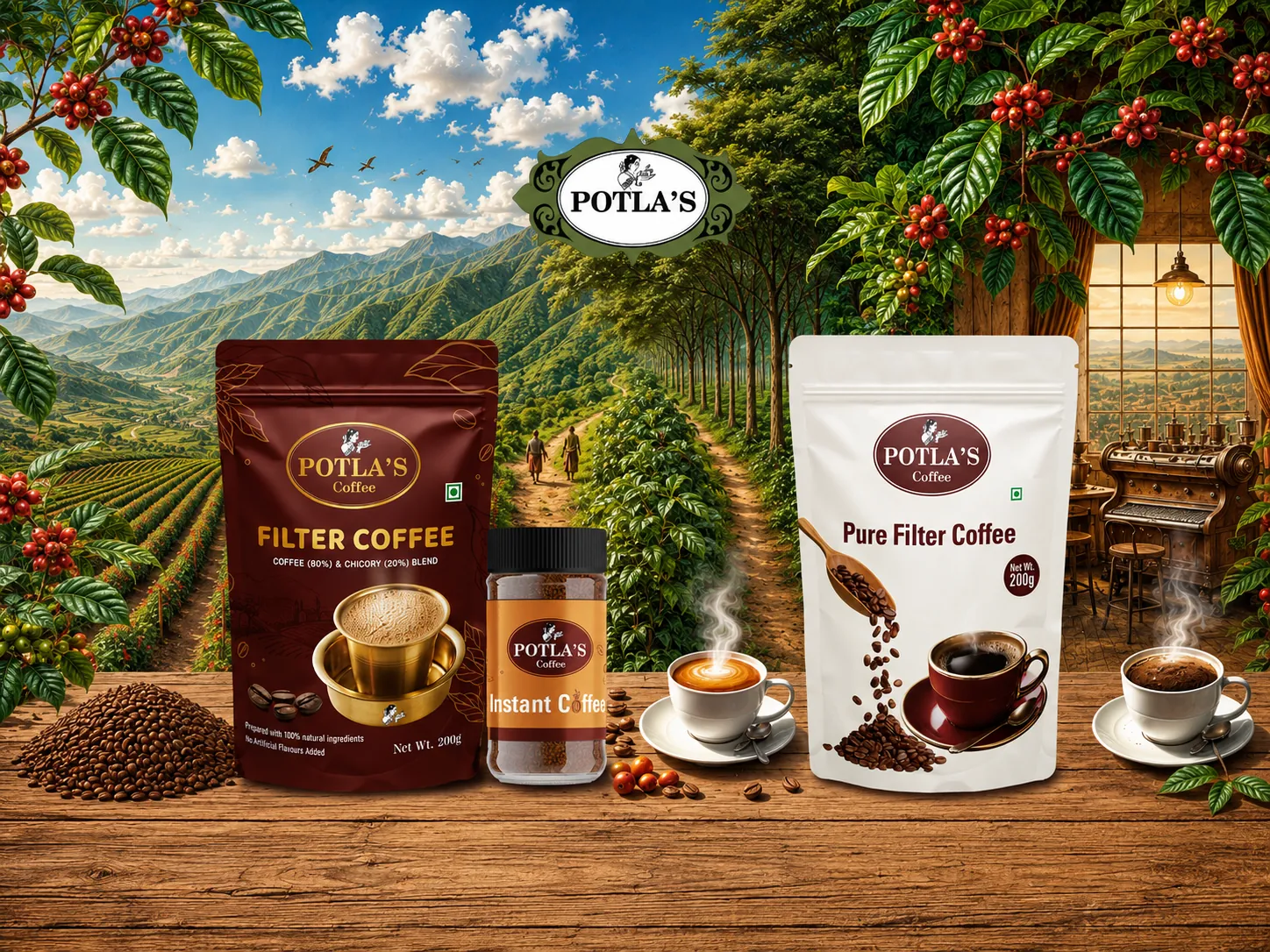 Potla's Coffee