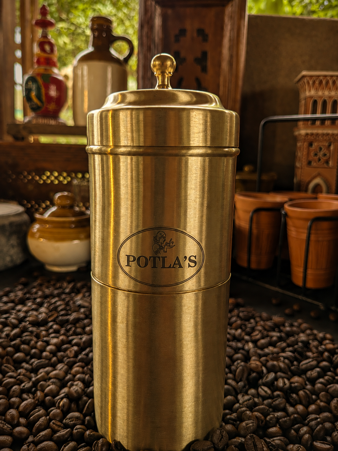 Brass Coffee Filter