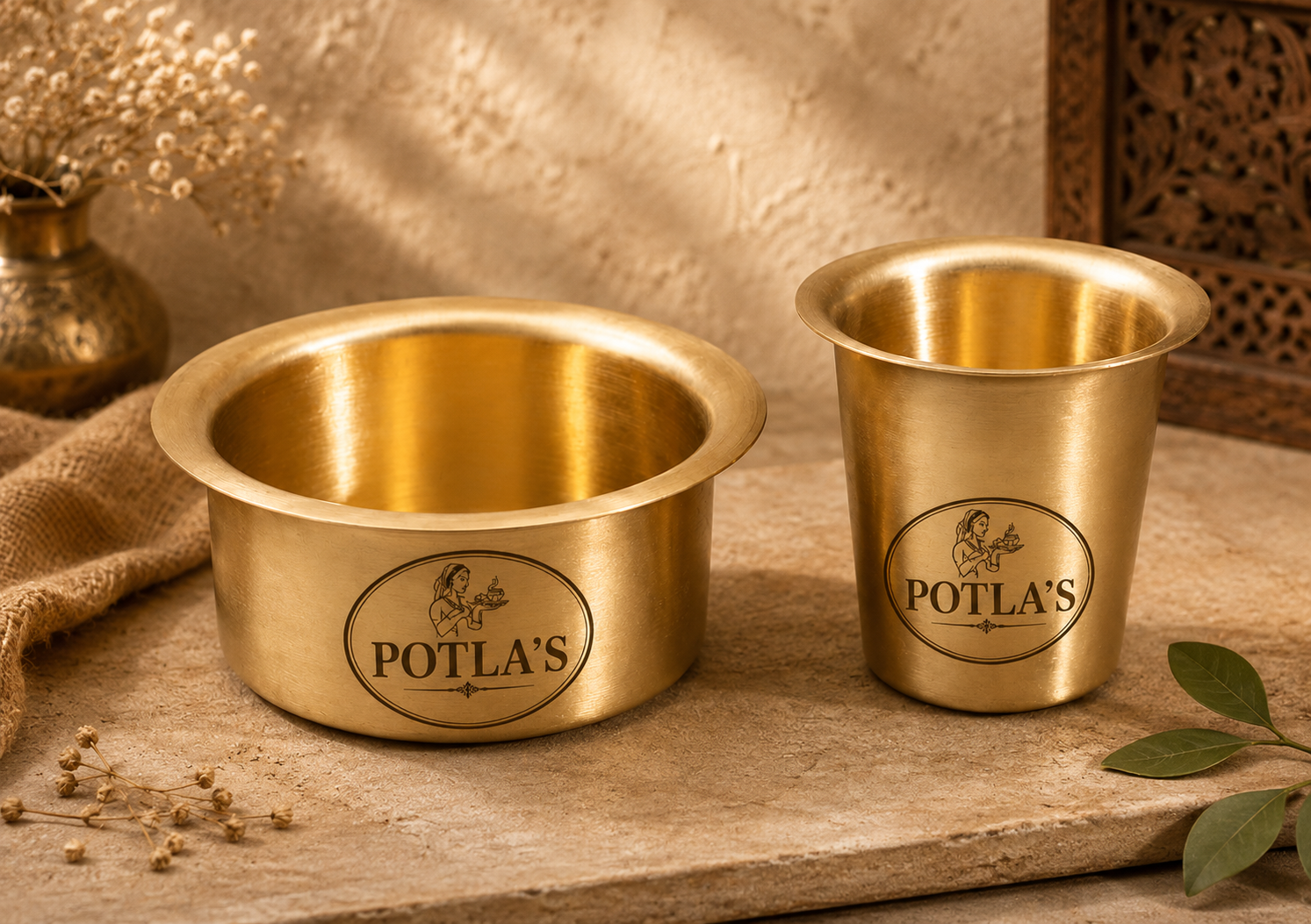 Brass Coffee Filter