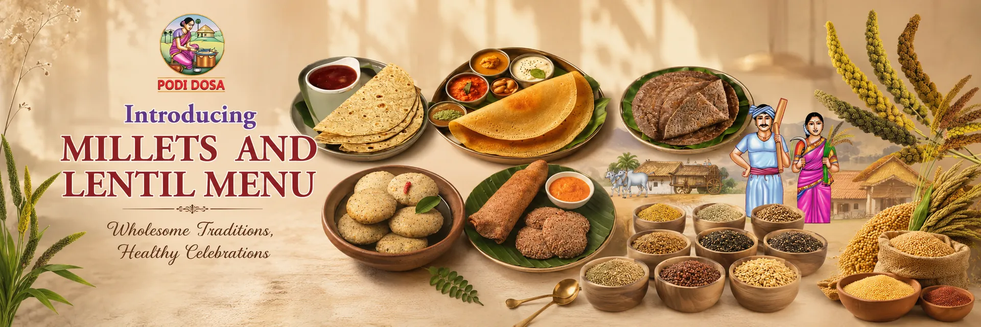 Podi Dosa Hero Banner 2