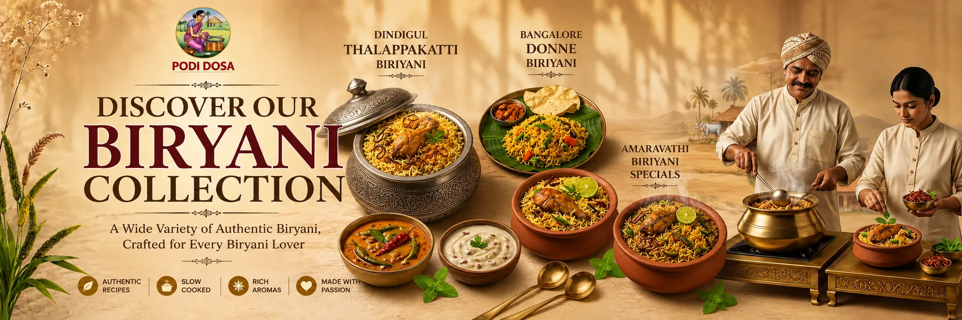 Podi Dosa Hero Banner 3