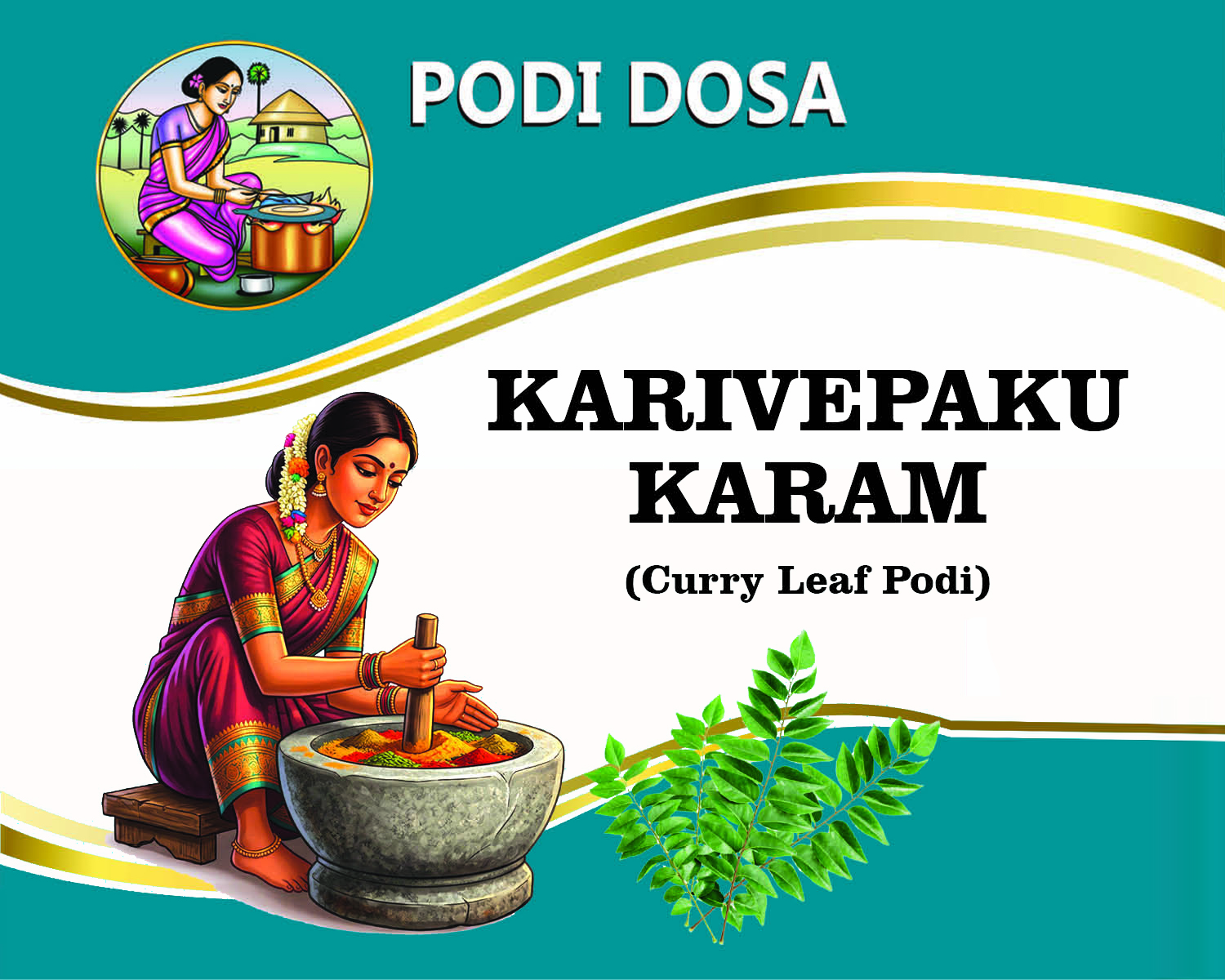Karivepaku Karam Podi